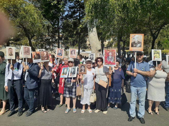 Бесмертный полк г.Чирчика.