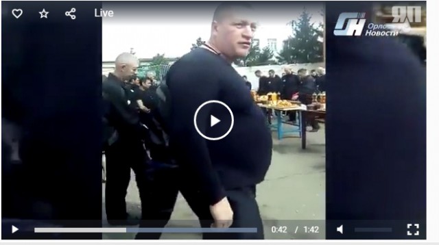 Главу орловской колонии уволят из-за видео с банкетом заключенных