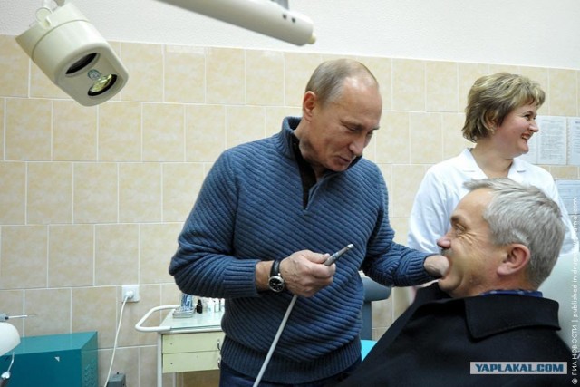 Фотожаба: Стоматолог Путин