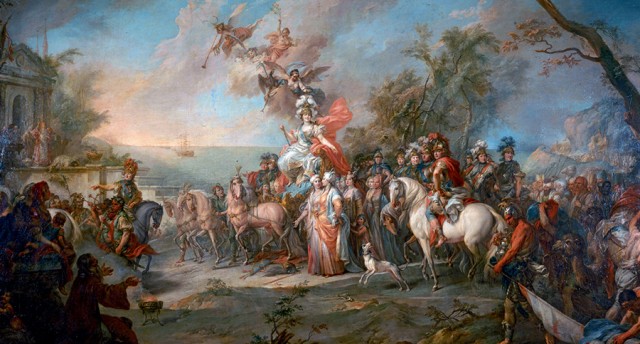 Архипелагская экспедиция: Cредиземноморский поход Балтийского флота, русский Бейрут, Россия от Египта до Дарданелл