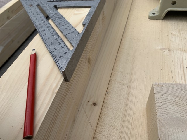 Навес для авто из бруса своими руками