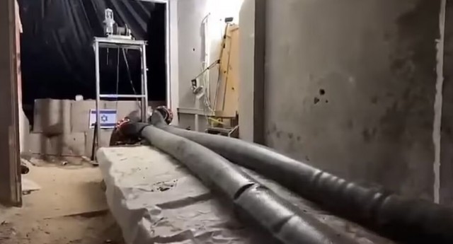 Израиль закачивает морскую воду в туннели ХАМАС в секторе Газа
