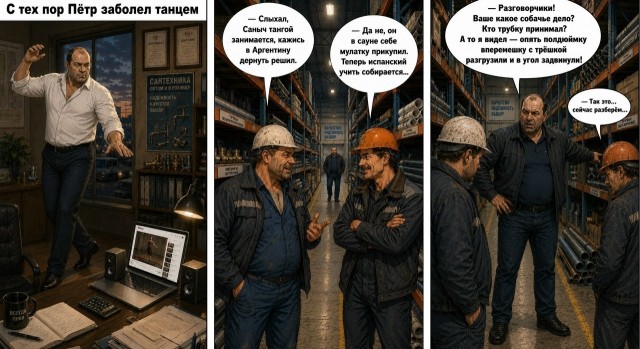 Сон о танце (Комикс о непростой любви)