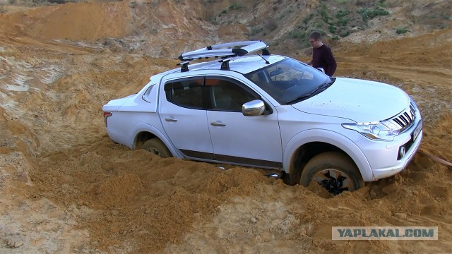 Mitsubishi L200 2016 - Offroad-тест в снегах России + немного Pajero V6