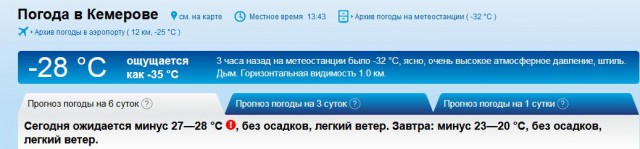 На США идет снежная буря