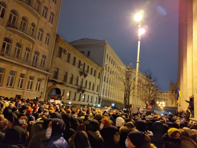 В Киеве опять неспокойно