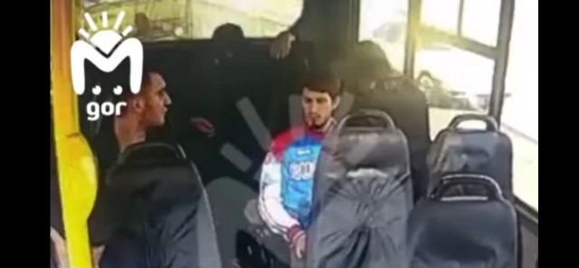 Момент смертельного ДТП в Махачкале.