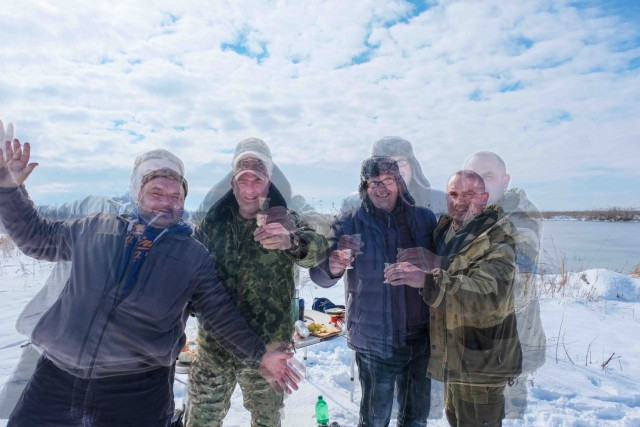 Фотожаба: С друзьями на охоте