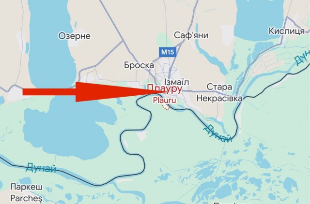 Российские БПЛА сегодня ночью нанесли массированный удар по целям в порту Измаил на Дунае