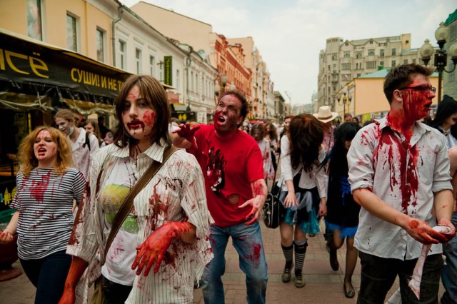 Зомби-парад 2010 в Москве