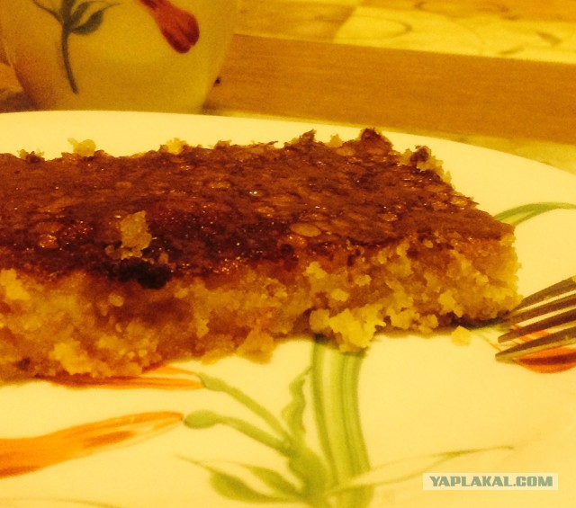 Лимонные брусочки