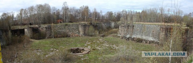 Заброшенный Петровский док в Кронштадте