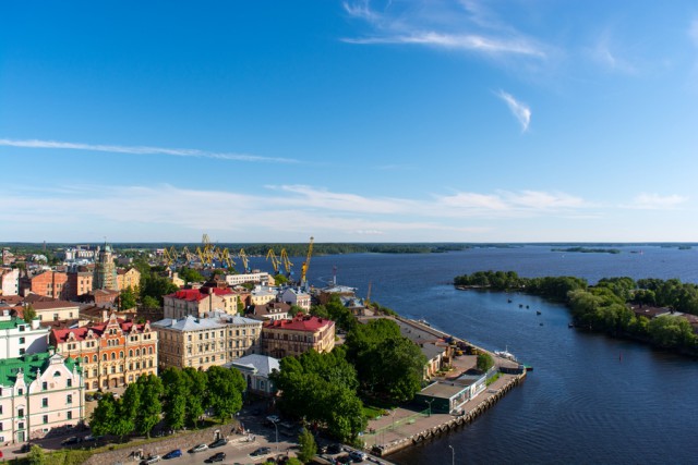 Фото некоторых городов с высоты