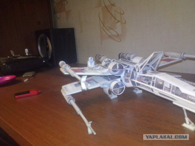 X-wing из бумаги