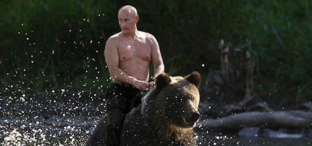 Счастливый мишка