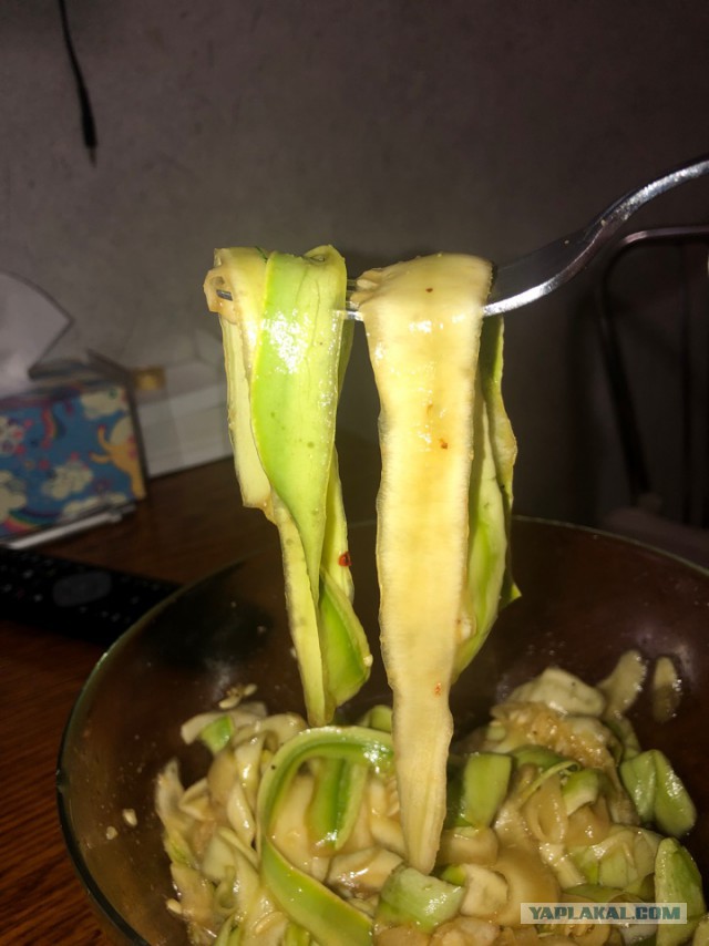 Быстрая закуска из кабачка...