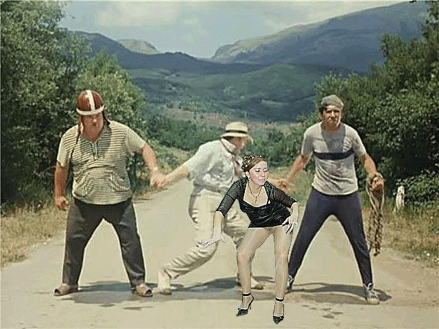 Фотожаба: Учитель танцев