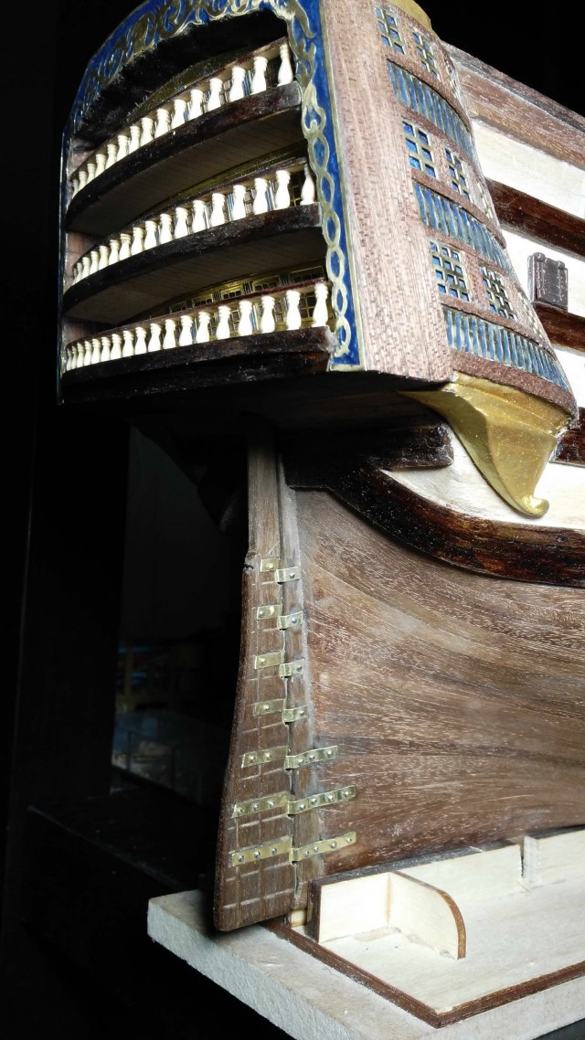 Постройка модели линкора Santisima Trinidad