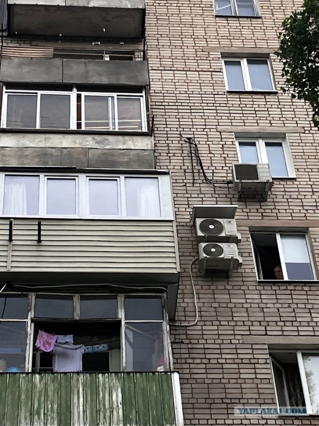 Установка кондиционера на высоте