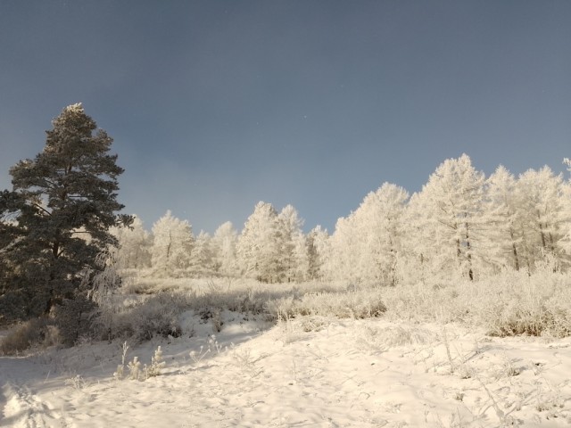 Зимний день в Абзаково