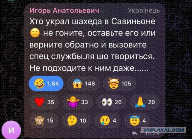 В Одессе мужик хотел украсть мину, которую вынесло на берег, но не осилил поднять.