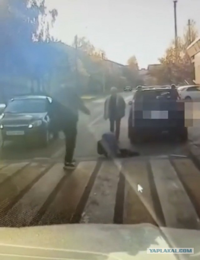 Дед за рулём Nissan переехал ребенка на "зебре" в Чебоксарах