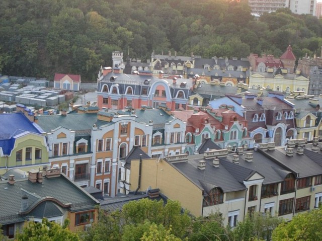 Город-призрак в центре Киева. Фоторепортаж