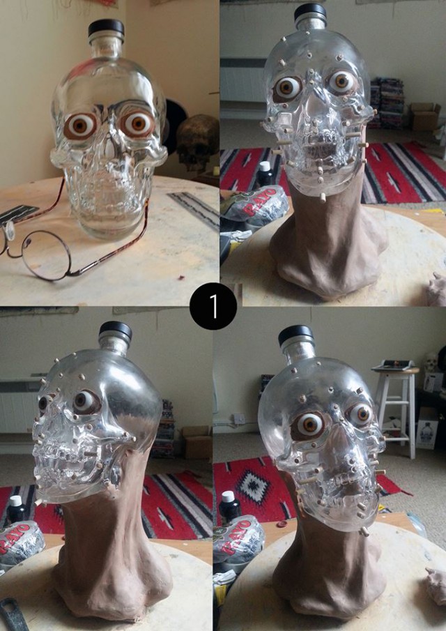 Восстановление лица по "бутылке-черепу"