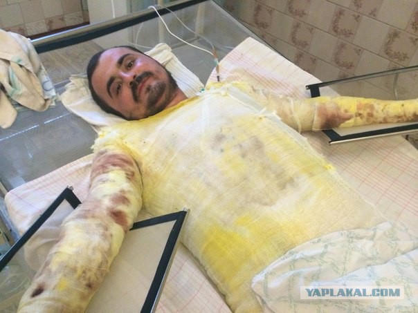 Очередной каратель вернулся с подарком