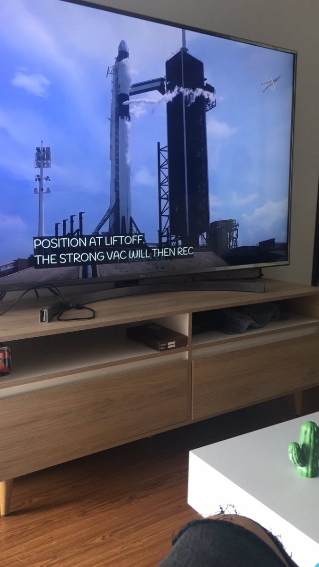 Прямая трансляция повторного запуска SpaceX Crew Demo-2