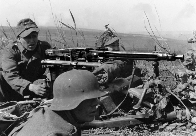 Стрельба из MG3 с использованием софтмаунта