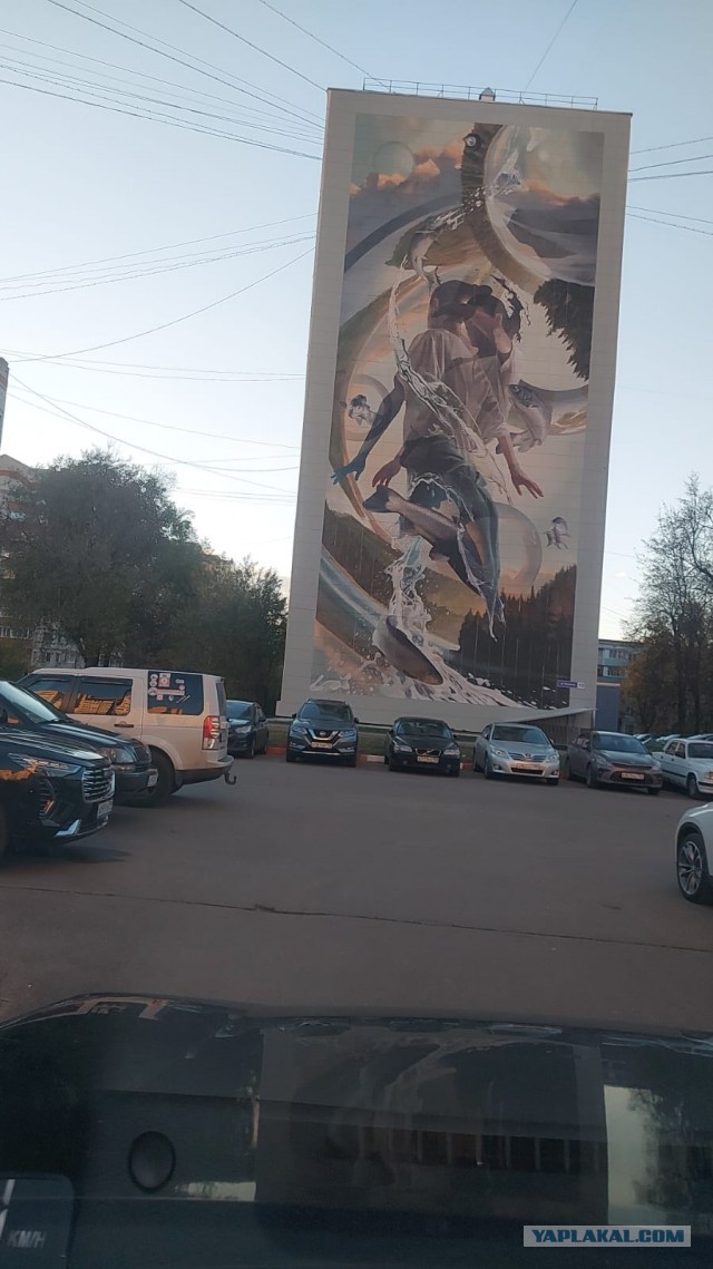 Монументальная живопись на стенах архитектурных сооружений