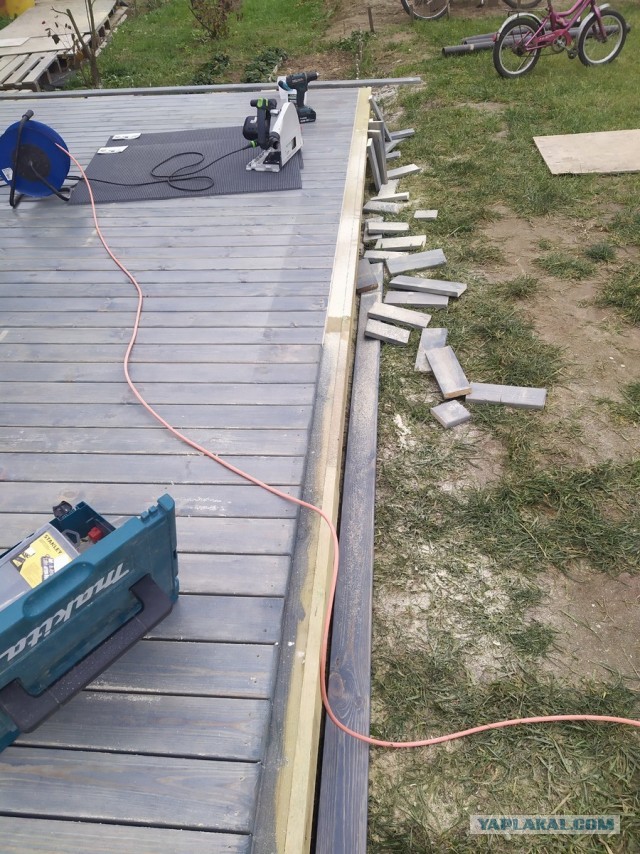 Веранда в курятник своими руками