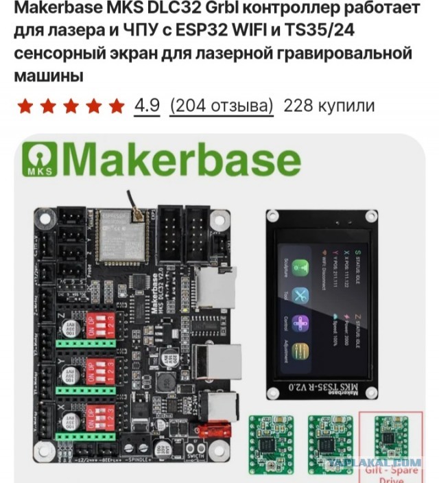 Электронный термометр на ленте адресных светодиодов