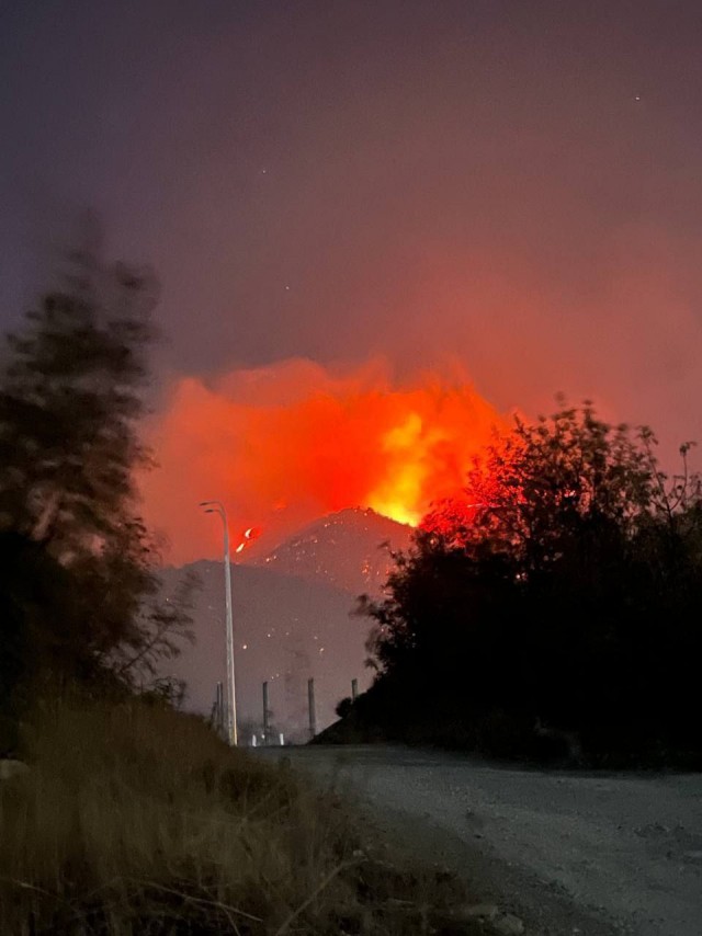 Геленджик горит