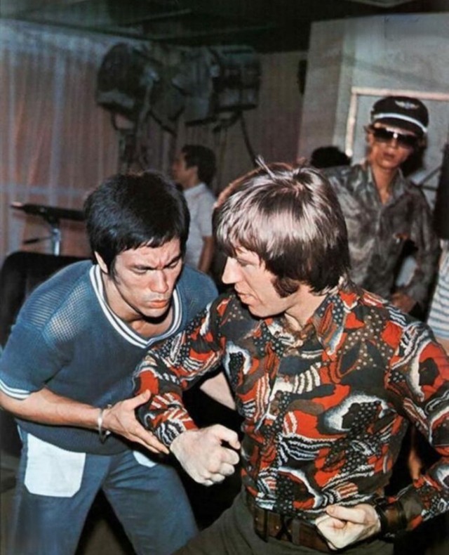 Брюс Ли и Чак Норрис