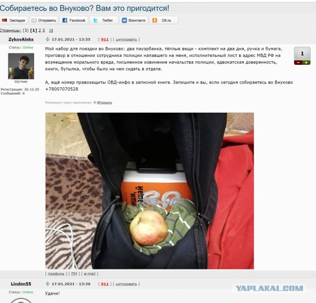 Во Внуково прибывает ОМОН за сутки до прилета Навального