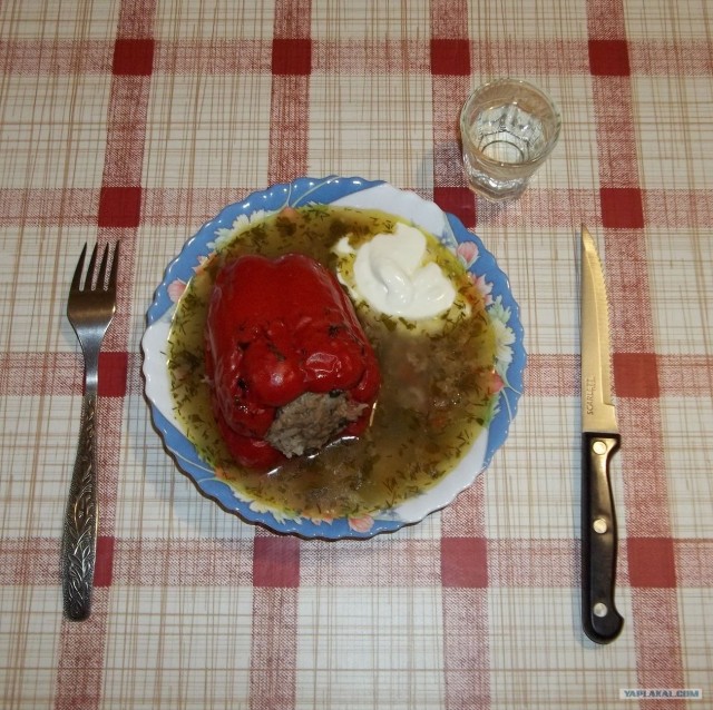 Перчики фаршированные