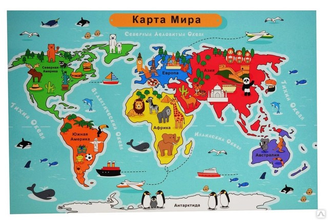 Необычные карты и инфографика со всего мира