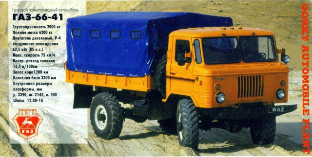 Куда пропал легендарная "Шишига" ГАЗ-66