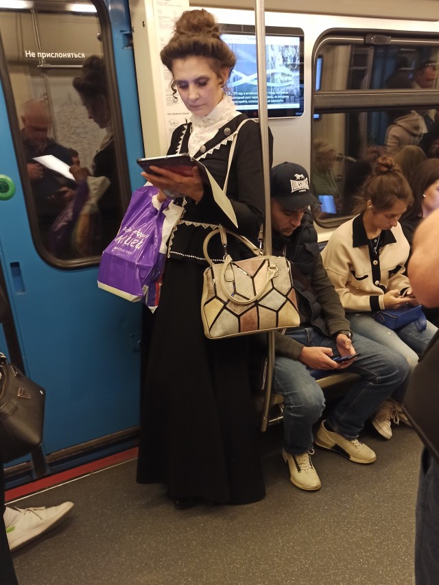 Модники из нашего метро