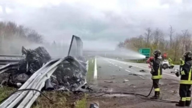 Украинская модель разбилась на Ferrari в Италии