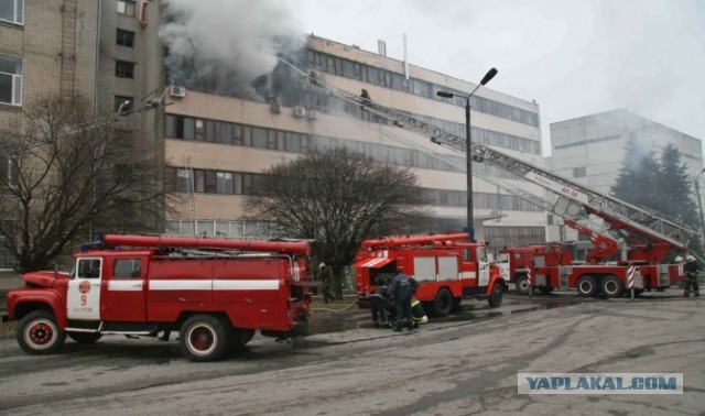 Пожар на Хартроне. Харьков