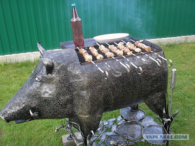Вот такие мангалы делает мой знакомый.