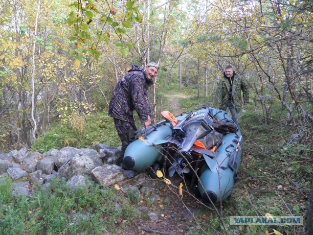 На рыбалку за семгой.