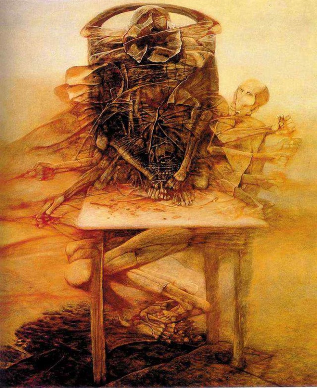 Картины Zdzisława Beksiński