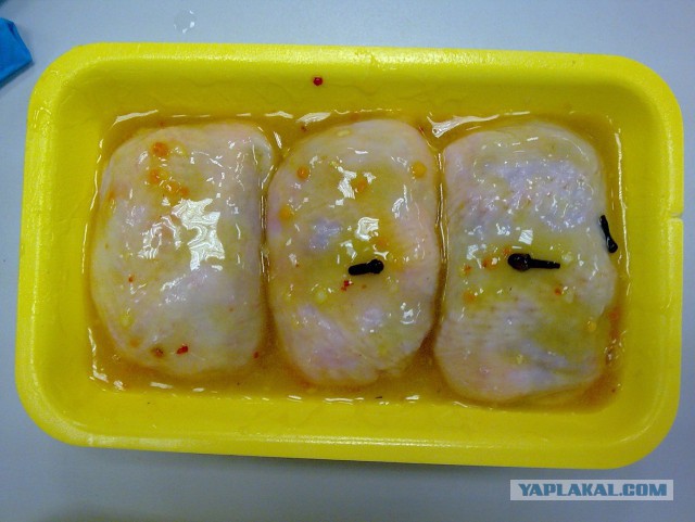 Котлетки мясные в куриной коже