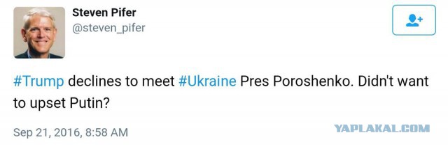 Трамп проигнорировал предложение Порошенко о встрече