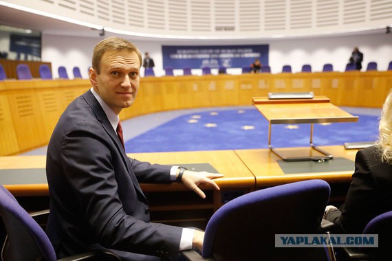 ЕСПЧ присудил Навальному 20 000 евро за домашний арест по делу «Ив Роше»