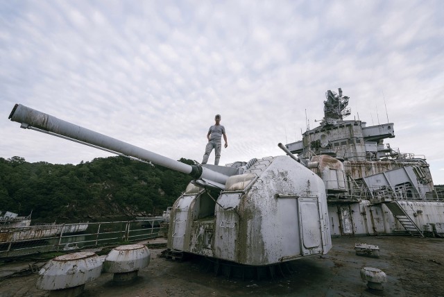 Кладбище военных кораблей во Франции